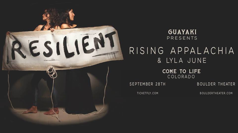 Remember <a href="/Guayaki/">YerbaMadre</a> #yerbamate at Morflo? 

They are bringing Boulder to life with <a href="/RisingApp/">Rising Appalachia</a> and <a href="/LylaJuneLove/">Lyla June</a> alongside a magnificent team of tea fueled individuals at <a href="/BoulderTheater/">Boulder Theater</a> at the end of September!