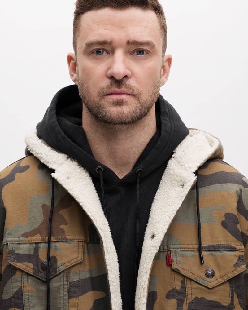 justin timberlake levis fresh leaves