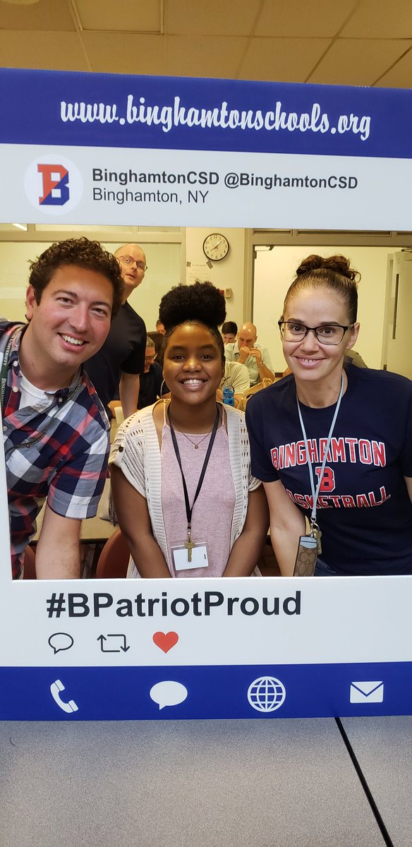 BHS team Liberty ready to begin a new year working in collaboration with staff to support the Academic Social and Emotional needs of our students! <a href="/autum915/">Autumn Loke</a> <a href="/Kevin_Richman/">Kevin J Richman</a> <a href="/BinghamtonUniv1/">Binghamton University Community Schools</a> <a href="/BinghamtonCSD/">Binghamton CSD</a> #BPatriotProud #BHSFaculty