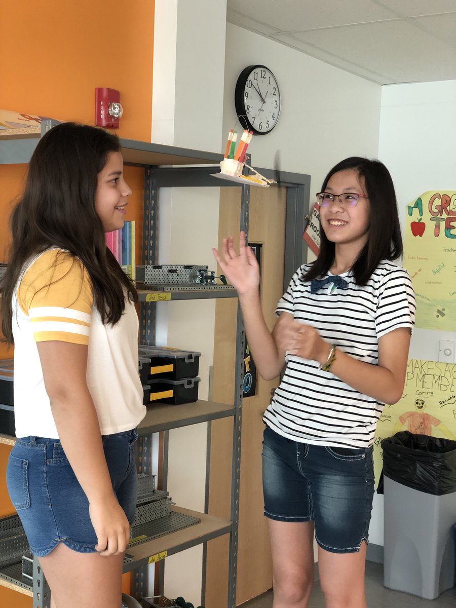 love4STEM's tweet photo. Strongsville MS 7th grade Design &amp; Modeling students testing their awesome zip line projects! Way to goooooooo!
#SCStrongTogether @polariscareer @GATEWAYatSMS @xander_diane https://t.co/oHH56gR2Sz