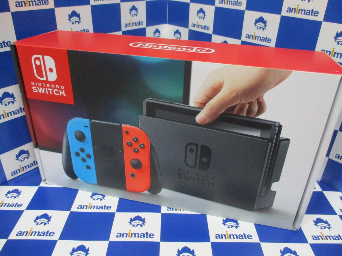 アニメイト渋谷【短縮営業中】 on Twitter: "【ｹﾞｰﾑ情報】[Nintendo Switch ネオンブルー ネオンレッド][グレー