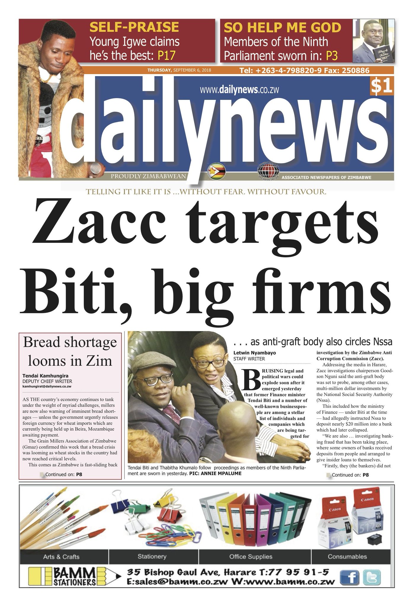 DailyNews on Twitter: "Read all about it in today's #DailyNews - #