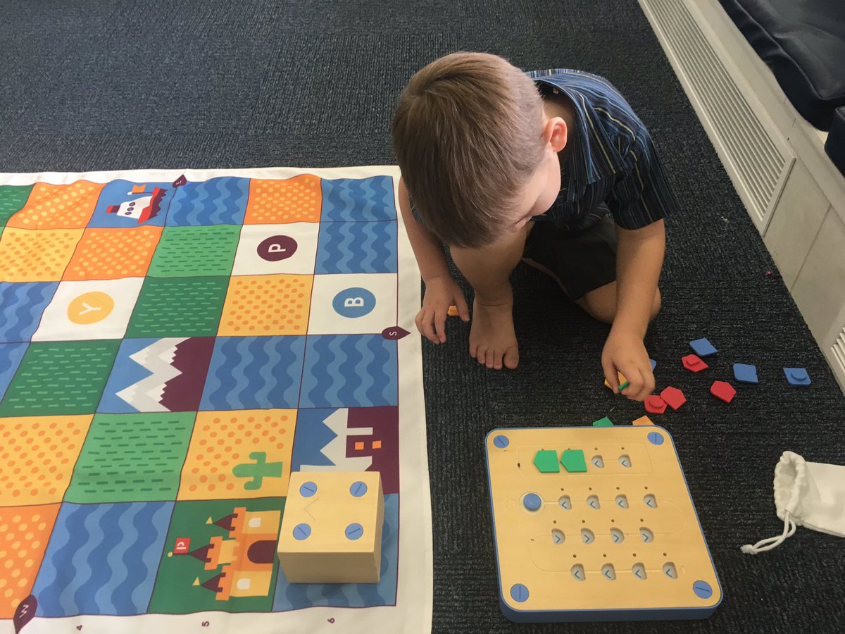 Getting into coding with this guy, 4 years old and already tech savvy! He is teaching me a thing or two! #WeAreAis #CognitaWay <a href="/ais_singapore/">Chase</a> #earlyyears #technology #coding #cubetto
