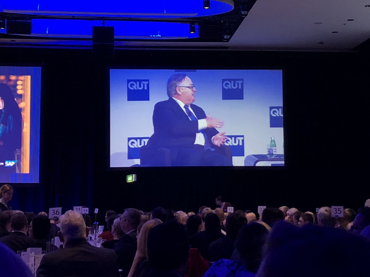 QUT Business Leaders Forum - CEO Greg Creed, Yum Brands ‘As leaders we need to be courageous. Vital attributes of a successful business - culture and talent. ‘Culture drives results’ Thought provoking commentary #brisbanelocalboy #qutblf @yumbrands