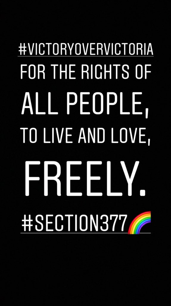 ssahiltandon's tweet image. #section377 @ThinkCREA #decriminalization #SuspendJudgment