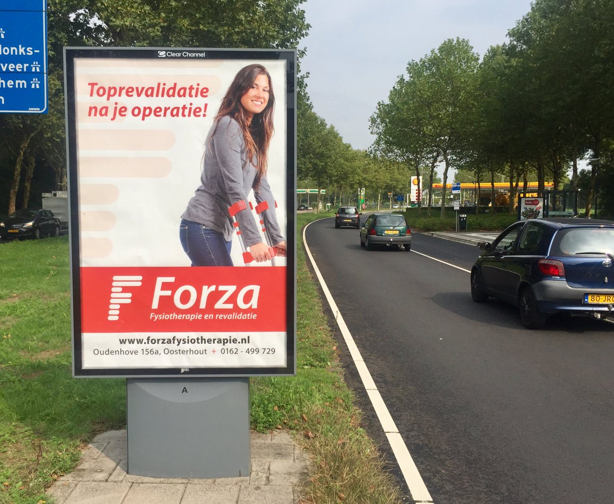 Na #operatie meteen top #revalidatie in #Oosterhout! 
Forza #Fysiotherapie en revalidatie!