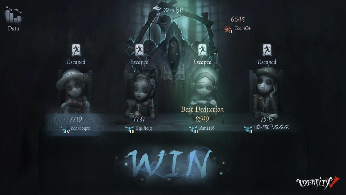 HeroFuckking's tweet photo. I'm playing Identity V. Fancy a game? https://t.co/Vq0mXHy4AI