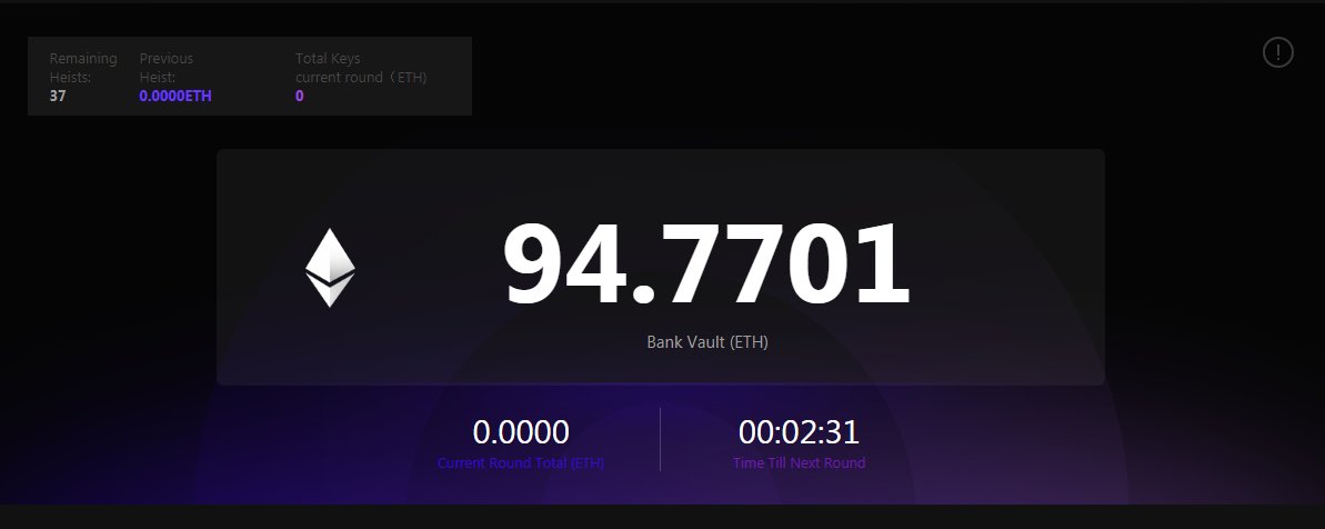 Congratulations to 0xb03bef1d9659363a9357ab29a05941491accb4ec! He already won several times! The secrete of winning is buy more keys!