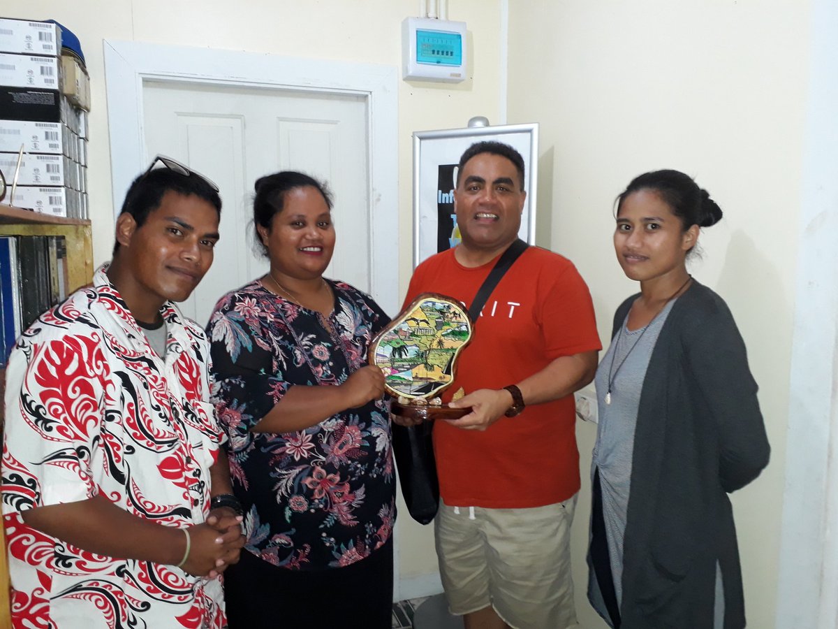SPTOsChris's tweet photo. Had the opportunity to visit Nauru tourism office and meet the team. Small but powerful office. https://t.co/5CRKwbywCJ
