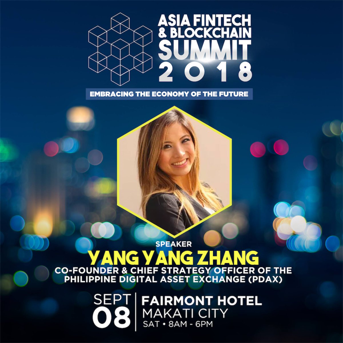 johncalub's tweet image. 2 DAYS LEFT TILL #AFBS2018!

Asia&apos;s MOST Glamorous Fintech and Blockchain Summit of 2018!
ASIA FINTECH &amp;amp; BLOCKCHAIN SUMMIT 2018: &quot;Embracing the Economy of the Future&quot;

When: September 8, 2018 (Saturday)
Where: Fairmont Hotel, Makati, Philippines
Time and Date: 8AM-6PM

#FintechPH