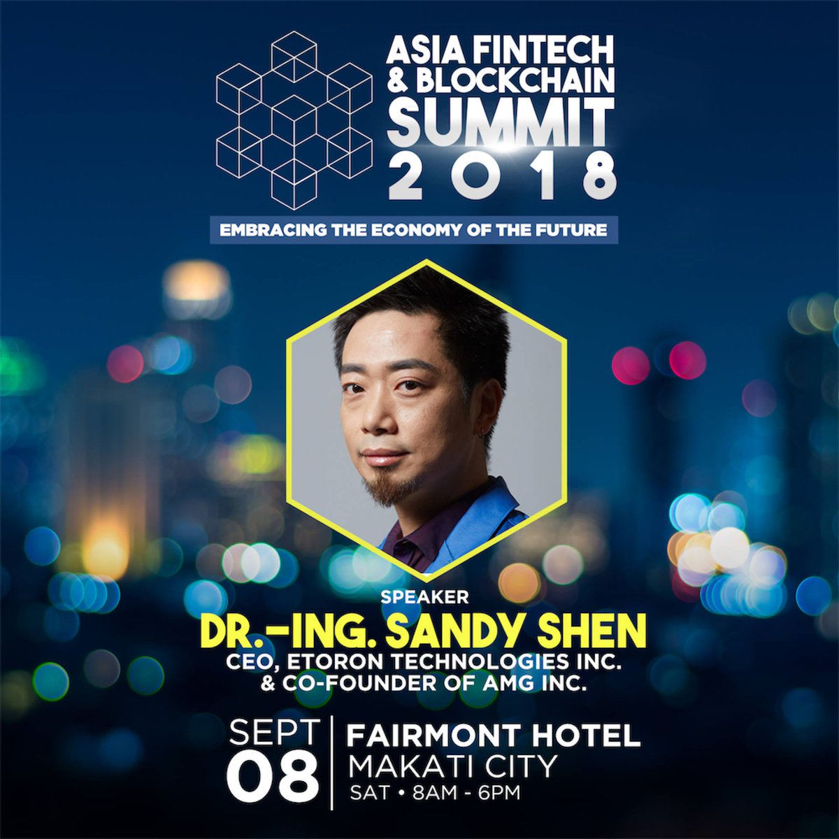 johncalub's tweet image. 2 DAYS LEFT TILL #AFBS2018!

Asia&apos;s MOST Glamorous Fintech and Blockchain Summit of 2018!
ASIA FINTECH &amp;amp; BLOCKCHAIN SUMMIT 2018: &quot;Embracing the Economy of the Future&quot;

When: September 8, 2018 (Saturday)
Where: Fairmont Hotel, Makati, Philippines
Time and Date: 8AM-6PM

#FintechPH