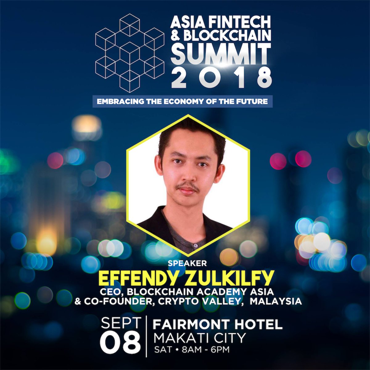 johncalub's tweet image. 2 DAYS LEFT TILL #AFBS2018!

Asia&apos;s MOST Glamorous Fintech and Blockchain Summit of 2018!
ASIA FINTECH &amp;amp; BLOCKCHAIN SUMMIT 2018: &quot;Embracing the Economy of the Future&quot;

When: September 8, 2018 (Saturday)
Where: Fairmont Hotel, Makati, Philippines
Time and Date: 8AM-6PM

#FintechPH