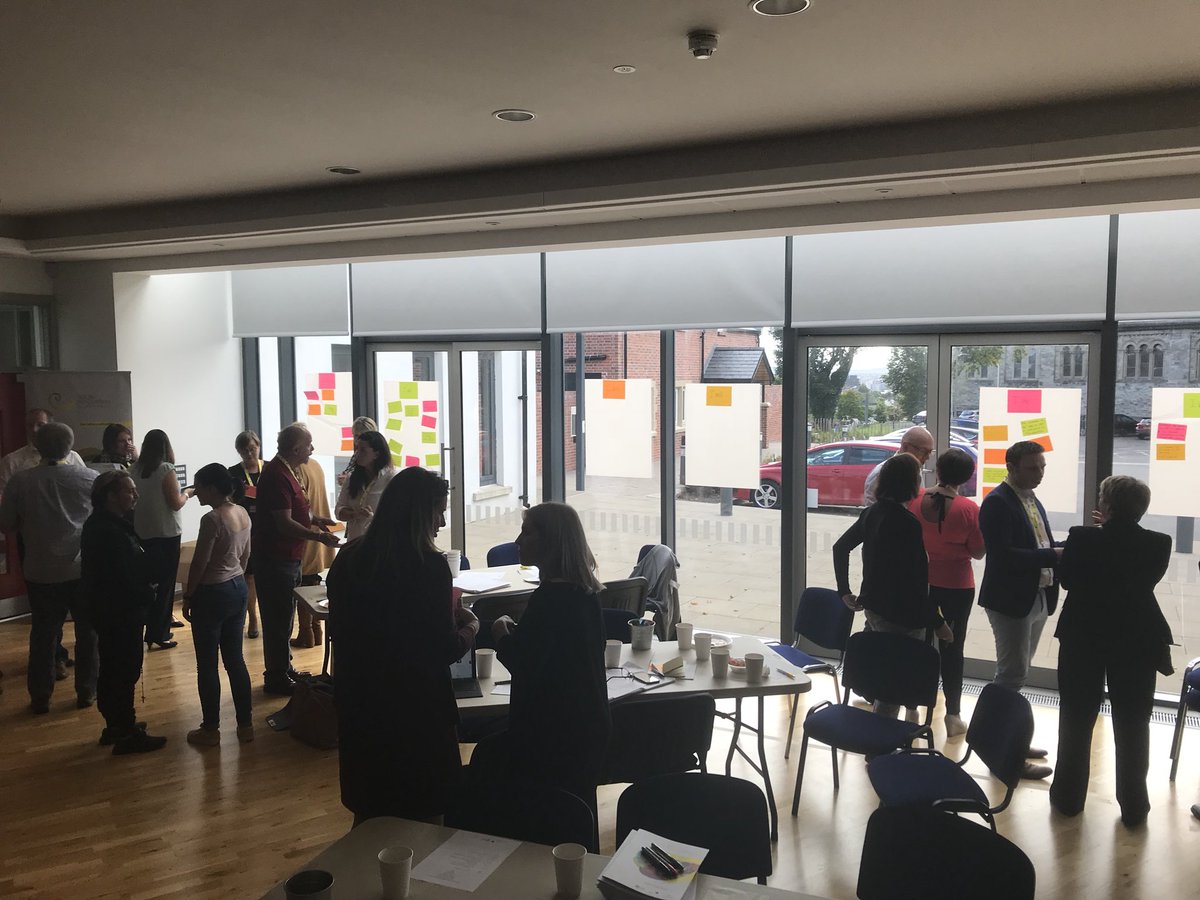 I like - I will discussions around the room now. Looking at real opportunities &amp; a call to action to deliver change for young people in NI