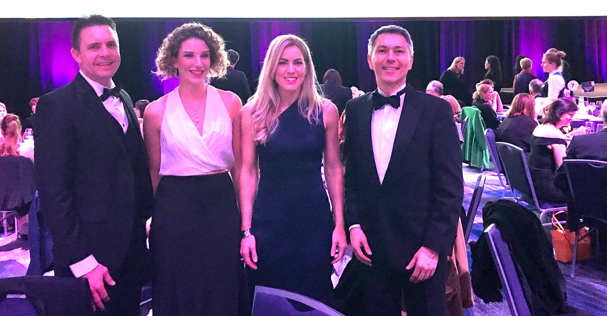 bhp's tweet photo. Congratulations to Kirsty Liddicoat, Mgr Production Coal at Mt Arthur on her @CEWaus 2018 Scholarship. Pictured here with former BHP winner, Kate Holling, NSWEC and BMC Asset Pres James Palmer &amp; President Operations, Minerals Australia, Mike Henry. #CEWAD18 https://t.co/0UNo3I7HTv