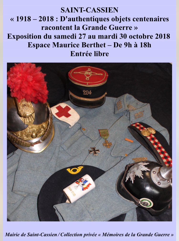 Prochainement à #saintcassien #ww1 #centenaire #1418