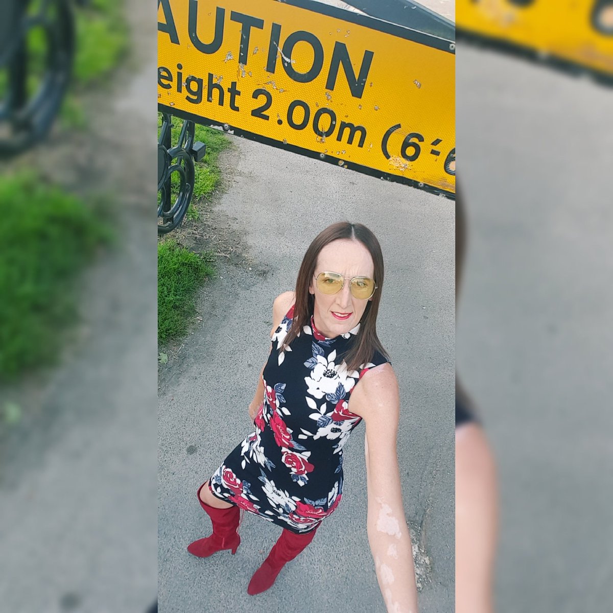 ProudTall's tweet photo. Approached with caution as I am 6ft6 in my new knee high boots ๐๐๐ #tall #tallgirls #tallgirl #longlegs #tallandproud #taller #tallinheels #amazon #amazons #heels #kneehighboots #kneehighs #insta #instatall #vitiligo #vitiligobeauty #youtuber #smallyoutuber https://t.co/dRSnodkFu3
