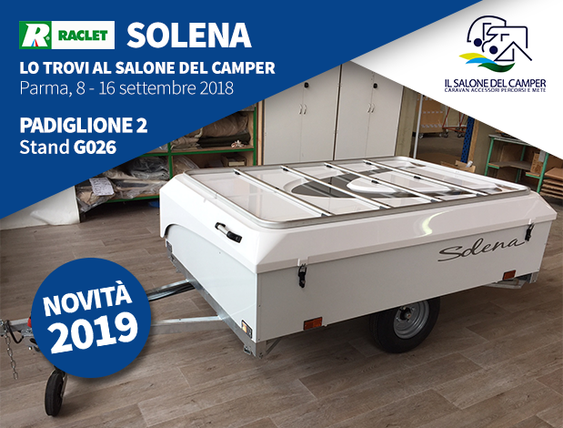 GrossoVacanze's tweet photo. Vi aspettiamo al @SaloneCamper di #Parma (Padiglione 2 - Stand G026) con una selezione di carrelli tenda #Raclet e #Trigano da toccare con mano! I migliori modelli e le novità 2019!

#CarrelliTenda #SaloneDelCamper https://t.co/UD0caa7eld
