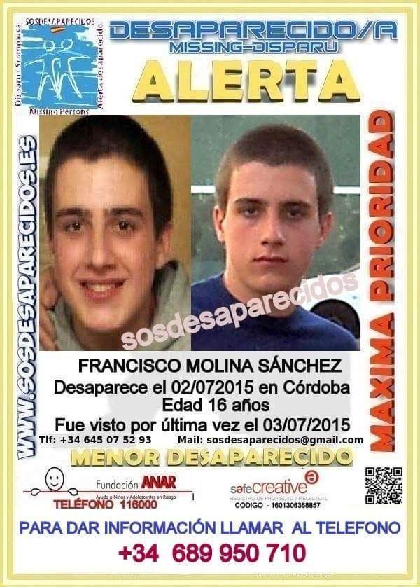 SERPY90's tweet photo. #desaparecido #rt #fav #difusion #cordoba #pacomolina #nosfaltapaco #felizjueves #oscar #campeones #8SPorElClima #SusMentirasVSNuestrasVerdades #AlcoyanoValencia #CaptainMarvel #CopaDelRey #CarolinaMarinEH #FirstDates719 #FreddieMercury #Getafe #HoyGanaMexico #HechosReales https://t.co/EikbNZLomw