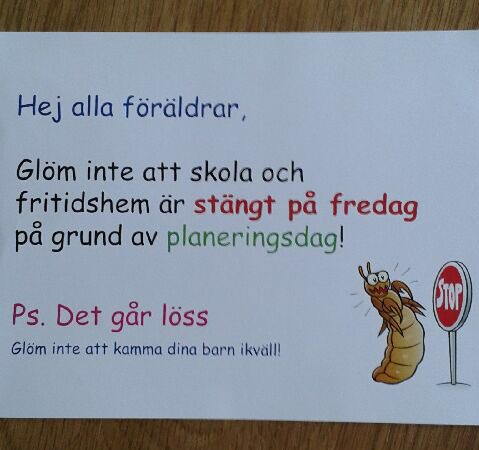 Vilket ansvar tar <a href="/MalinLauber/">Malin Lauber</a> för elever som missar en skoldag imorgon? #vxopol vaxjo.se/sidor/forskola…