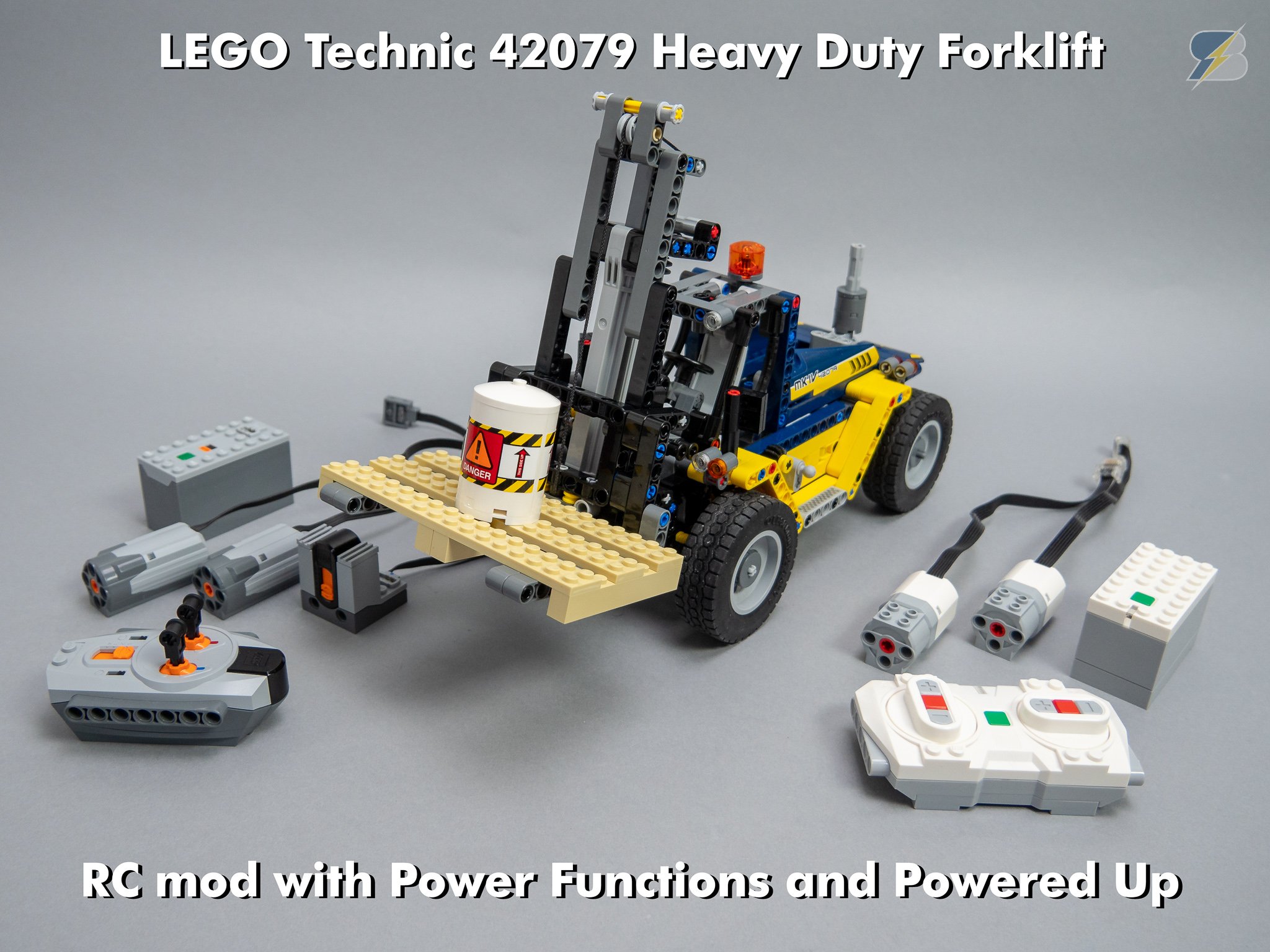 lego technic heavy duty forklift