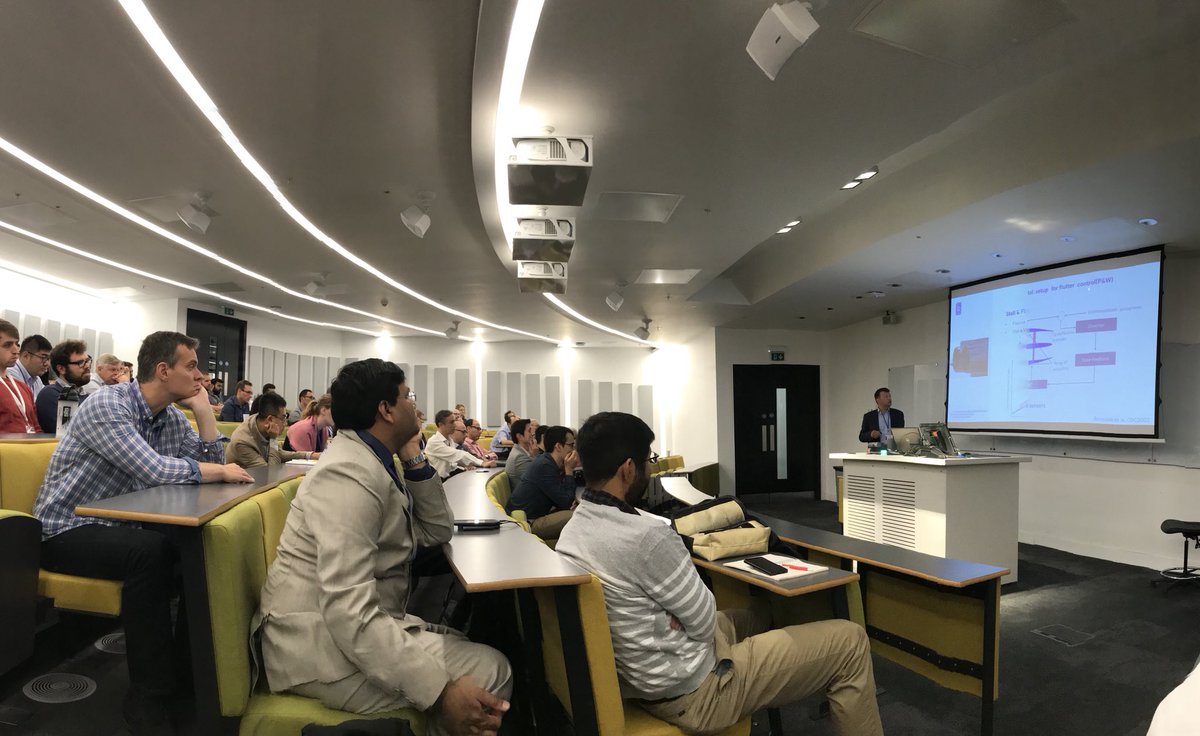 YangZhang1989's tweet photo. #secondday #control2018 #plenaryLectures @control2018 @UKACCGroups https://t.co/NoO5eCz3HR