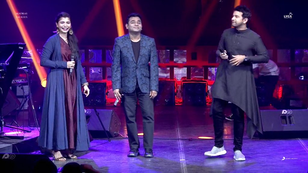 Shezad_Here's tweet photo. This Combo 😇
90's Kids Favorites ❤️😍
@Chinmayi @arrahman @KarthikSinger 🔥
#CCVUnplugged #CCVAudioLaunch #CCVLive https://t.co/DHHDa76Ae4