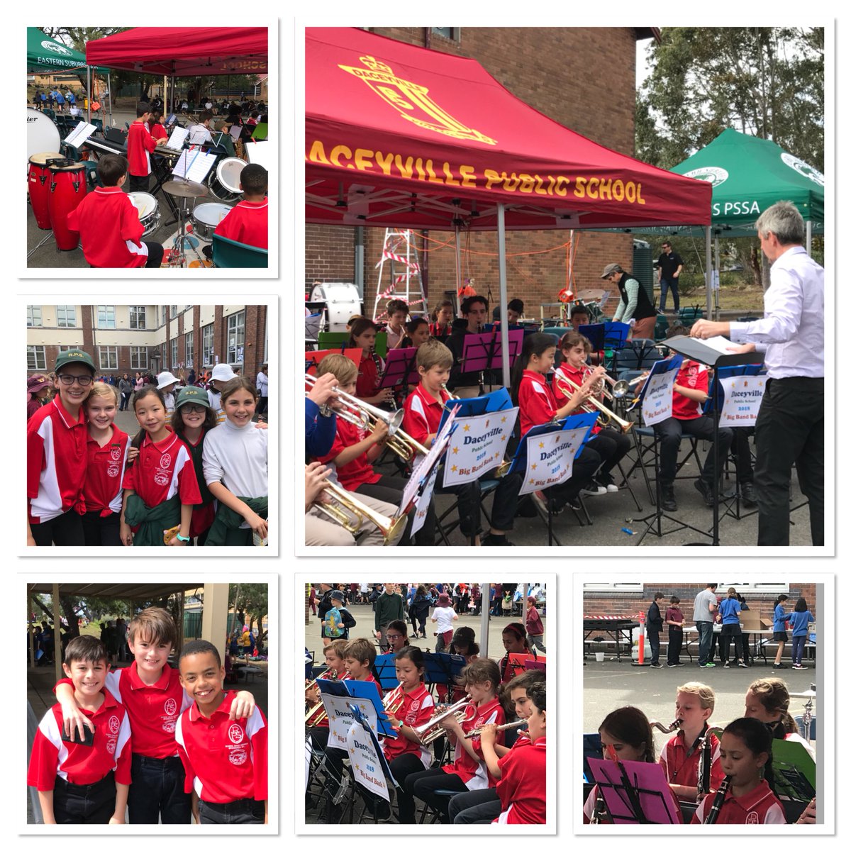 🎼🥁🎷 Our talented junior and senior band enjoyed a day of music and fun at the Daceyville Big Band Bash! Thanks to Mr McFee and Miss @LydiaNg72 for supporting the band! #BigBandBash #Music