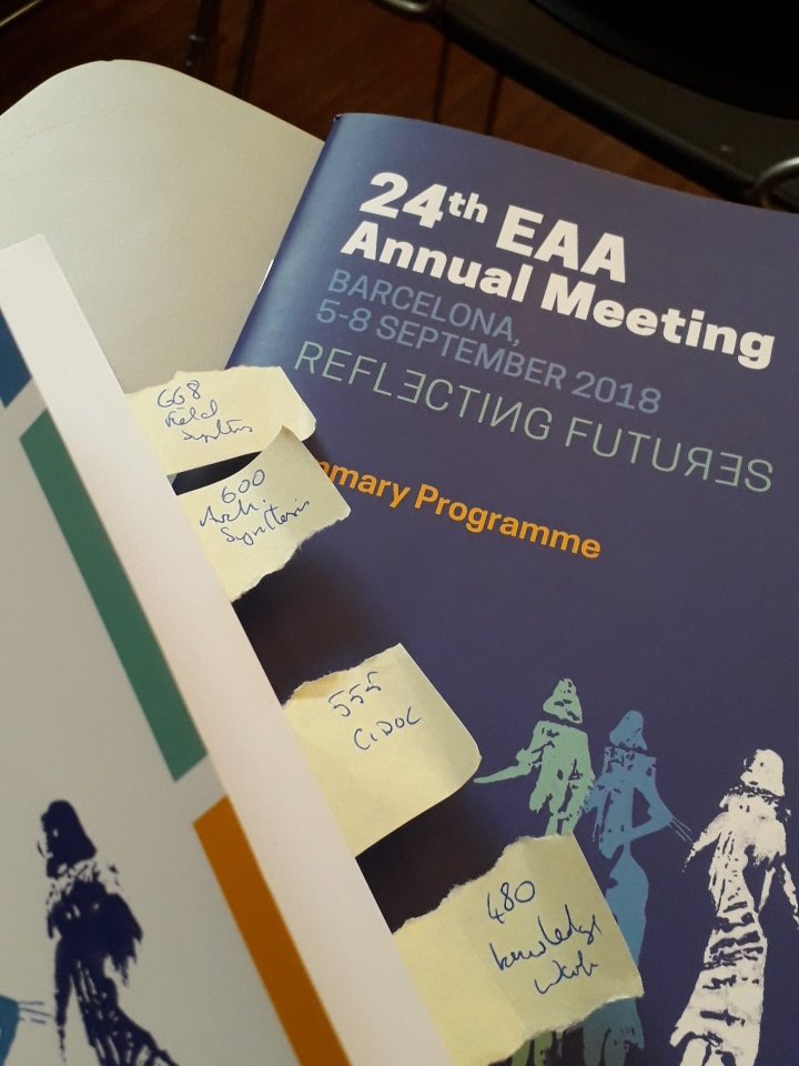 EdSRLee's tweet photo. All organised for day 1 @EAA2018 ? Here's my choices #s668 #s600 then maybe #s555 or #s480. https://t.co/A8DVL1Y72b