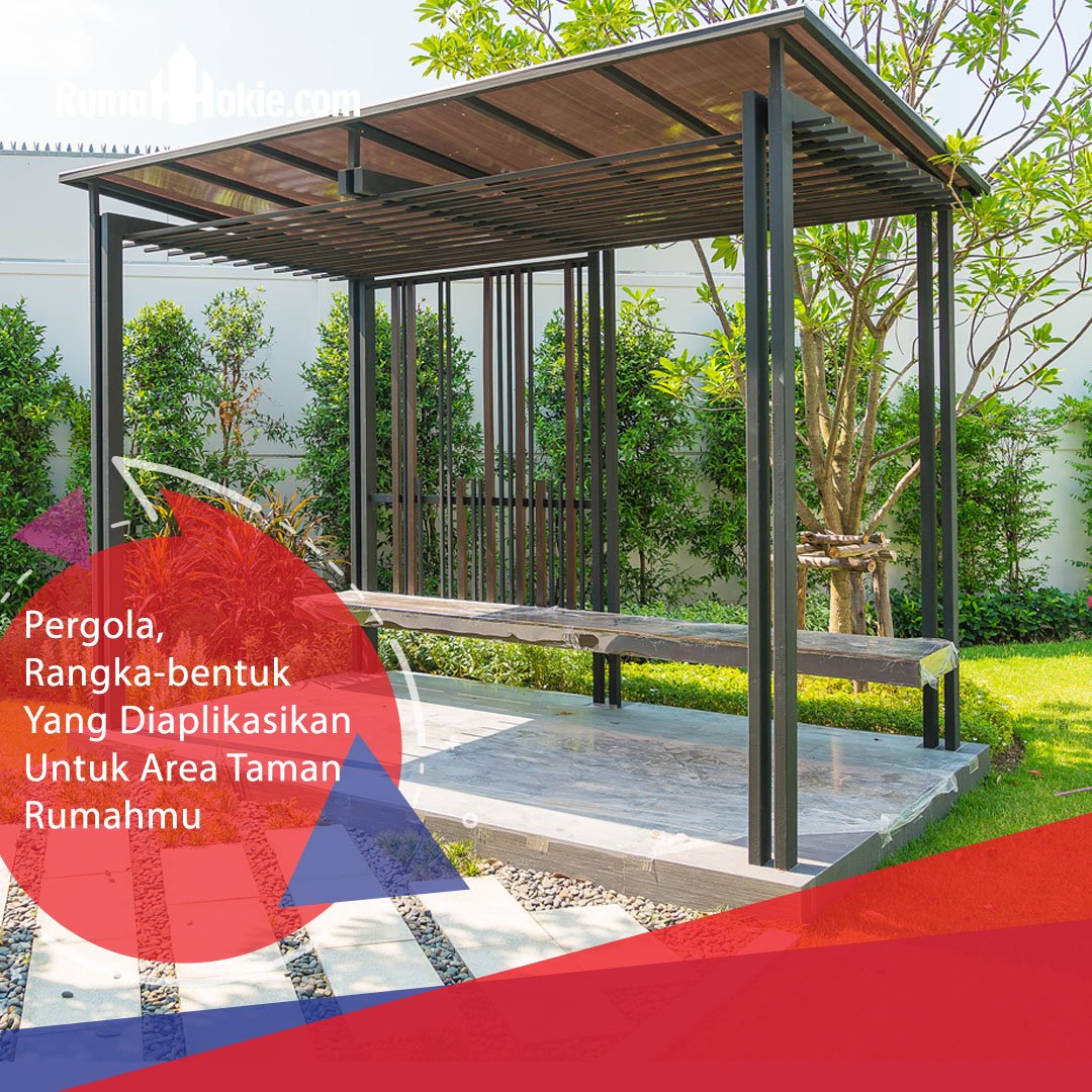 rumahhokie's tweet image. Hokie People tahu pergola? Elemen ini suka diaplikasikan pada bangunan untuk memperindah tampilan area taman rumah lho! Langsung dilihat aja seperti apa pergola, lumayan buat tambah referensi. bit.ly/2wH9HJV

#TipsInterior #TipsProperti #DesainInterior #DesainEksterior