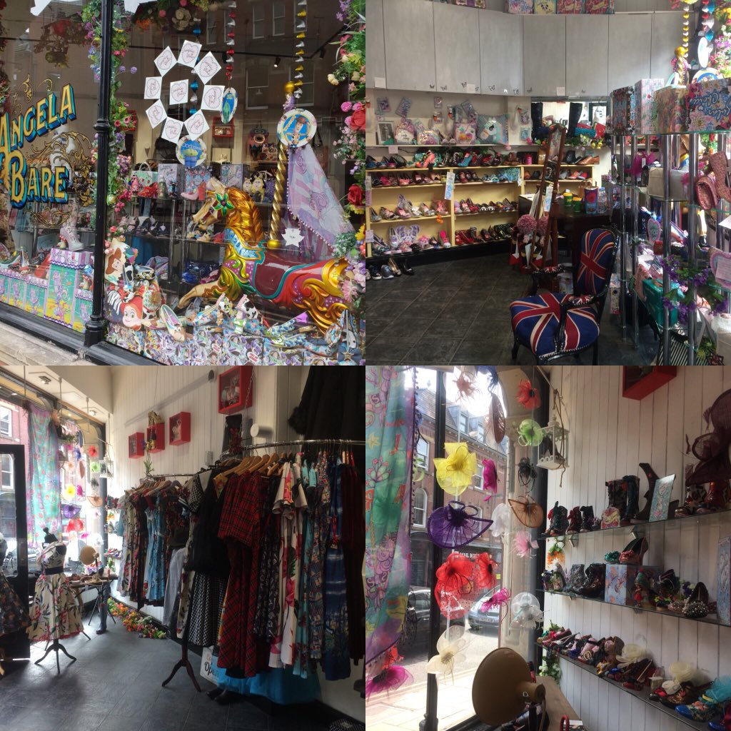AngelaBare's tweet photo. @AngelaBare    @YorkRetailForum @VisitYork #anniversary #Shoes #refurbishment #shopwithadifference #retail #york #shopping coming up to our first year in york with a little refit at the weekend been a good year so far 👠💳🎁 https://t.co/HfDk1TAbgc