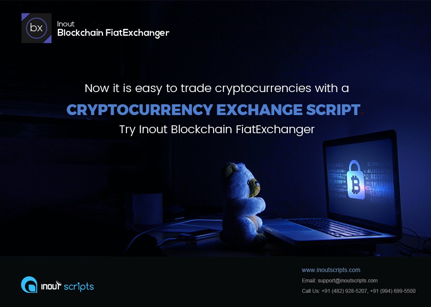 InoutScripts's tweet image. A secure and powerful cryptocurrency exchange script - Inout Blockchain FiatExchanger.
#CryptocurrencyNews #inoutscripts #InoutBlockchainFiatExchanger #Inoutscriptsreviews