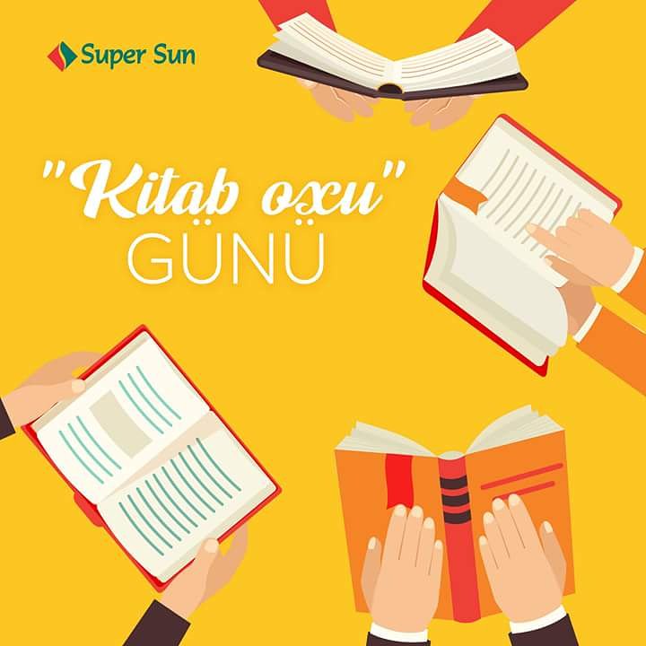 Fransız alimlərinin araşdırmalarına görə, körpəniz anlamasa belə, yanında yüksək səslə kitab oxumaq onun zehni inkişafına müsbət təsir edir. Özünüzün və övladınızın daxili dünyası böyüsün deyə, kitab oxuyun! 📖😊

#SuperSun #KitabOxuGünü