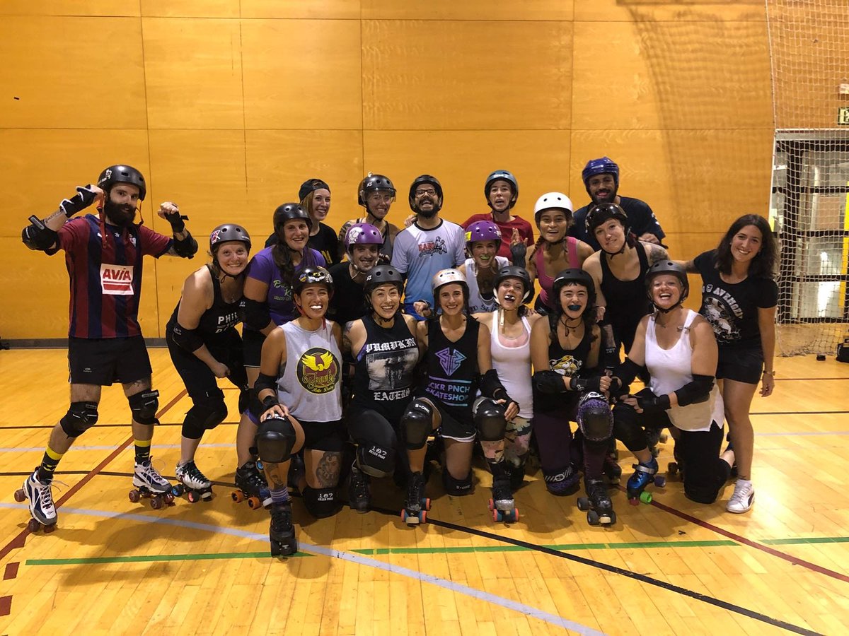 Muchísimas gracias por este maravilloso entrenamiento, gracias al roller derby hemos conocido a grandes personas como vosotros y lo agradecemos.
Esperamos volver a veros! 
@BotxoKillers <a href="/prdskates/">Philly Roller Derby</a> 
#rollerderby