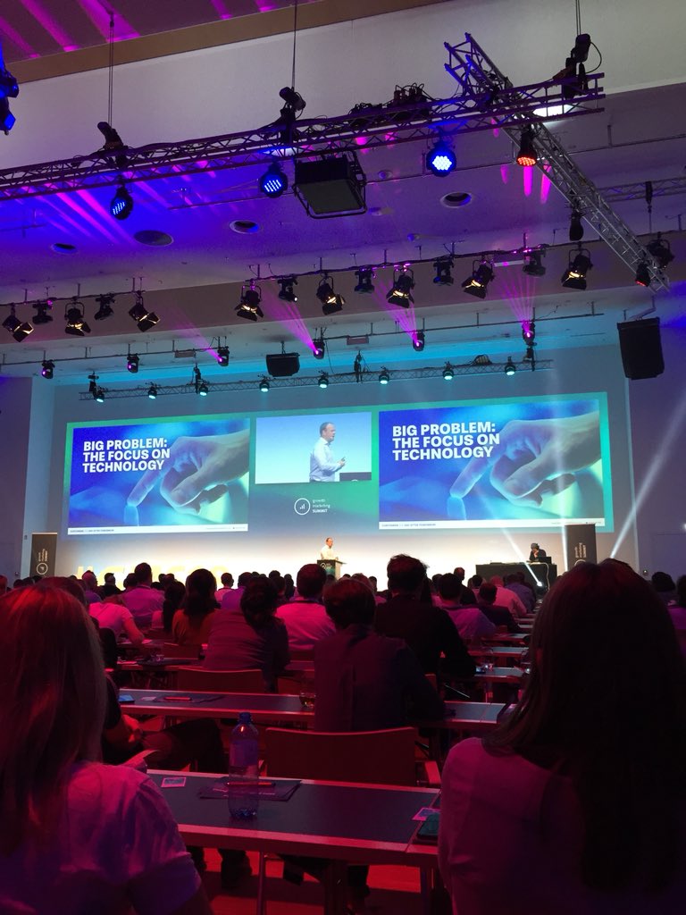 It’s not about technology... it‘s about customers...  #gms18 #Growthmarketingsummit <a href="/konversionsK/">konversionsKRAFT</a>