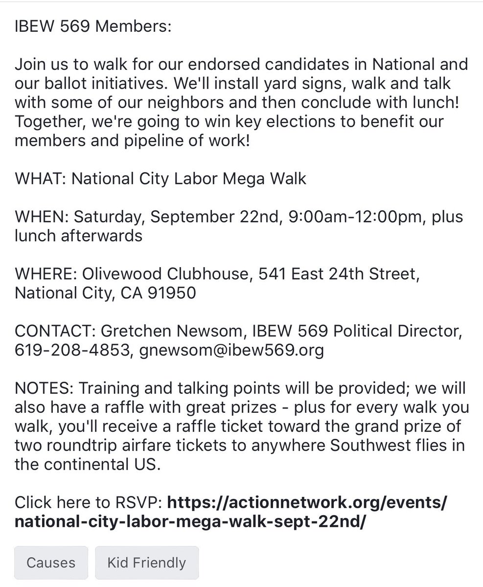 alesotelosolis's tweet photo. Ty @GretchenNewsom &amp; IBEW members for your support! See you on 9/22 to walk #NationalCity for the #NCProgressSlate #TeamAlejandra #VoteRodriguez #ReElectMonaRios
https://t.co/MugEr6oZiy https://t.co/DmpN5VR7lQ
