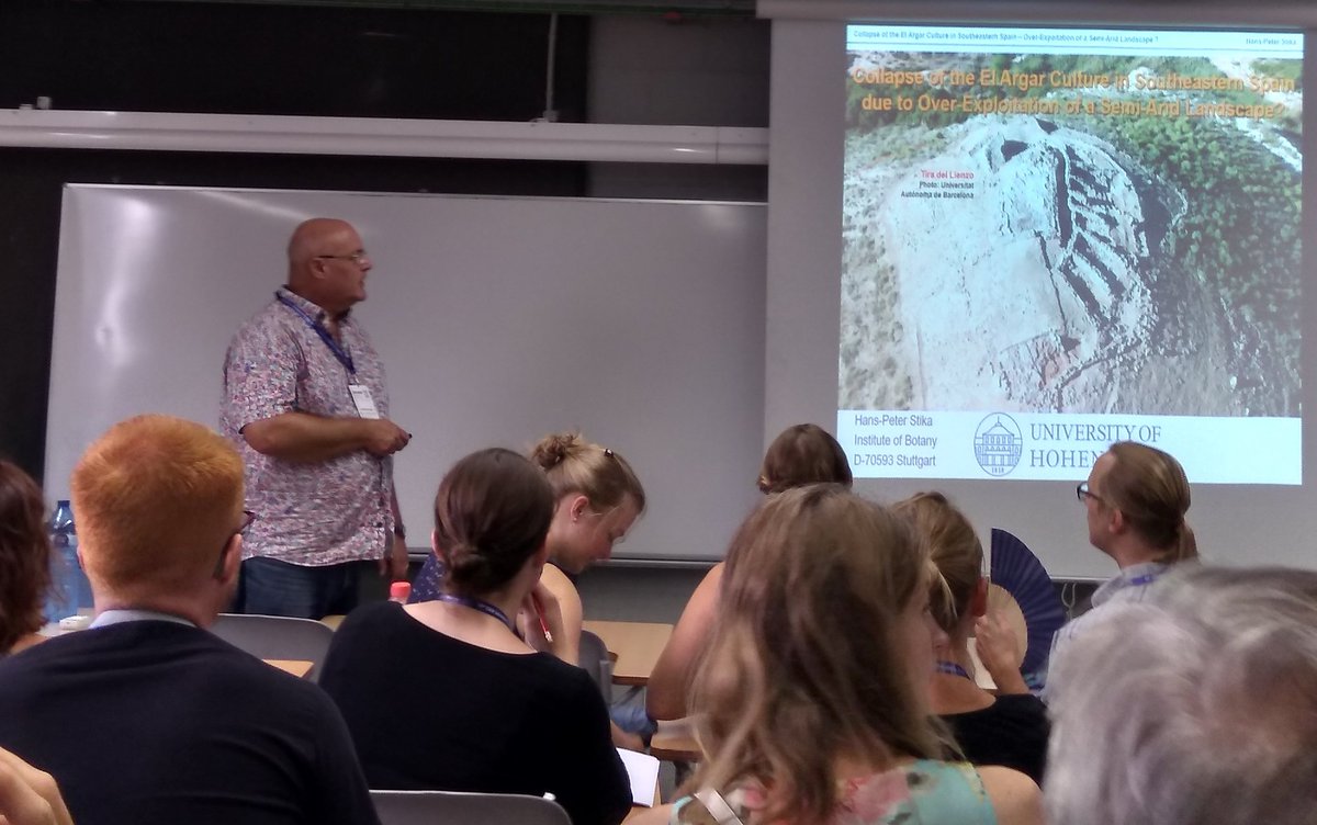 ArchaeoMichael's tweet photo. Hans-Peter Stika takes us to Bronze Age Spain, and agriculture in places really not suited to agriculture #EAA2018 #s614 https://t.co/GgshqaK7MJ
