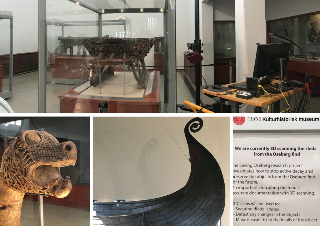 VISORIC's tweet photo. #3DScan soll Wikingerfund sichern. Das Kulturhistorische Museum Oslo fรผhrt momentan 3D-Scans an dem #Wikingerschlittenfund aus #Oseberg durch. Laut Museum ist dies ein wichtiger Schritt um den bedeutenden Fund fรผr die Nachwelt zu erhalten. Quelle: #VISORIC 05.09.2018 https://t.co/EuE7ZYRSBk