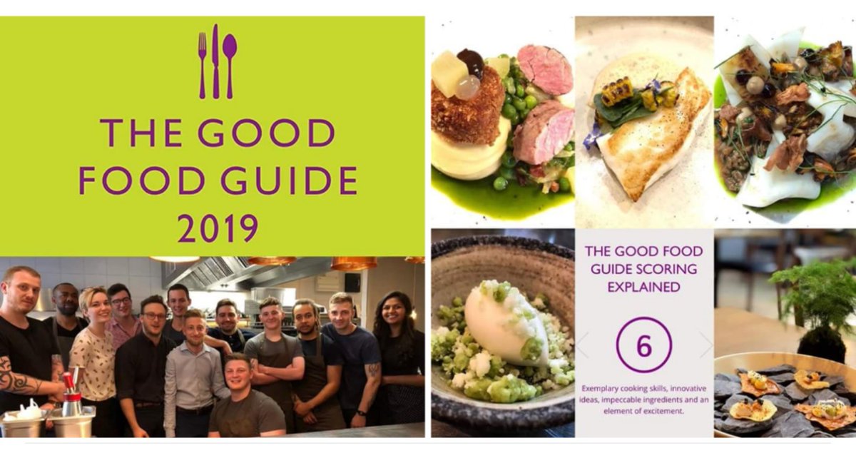 HarborneKitchen's tweet photo. We've only gone and been awarded the @GoodFoodGuideUK BEST LOCAL RESTAURANT IN THE WEST MIDLANDS 2019 AND A SCORE OF 6! ✨🥂
Our team work incredibly hard to produce great food and service for our guests everyday so a huge thank you goes out to them! #KeepPushing #AlwaysLearning https://t.co/hdD2WbLmZv