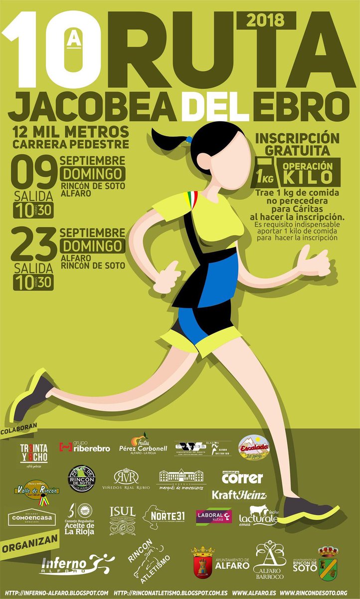 ALFARO. Domingo 9
X Ruta Jacobea del Ebro (Tramo Rincón - Alfaro)