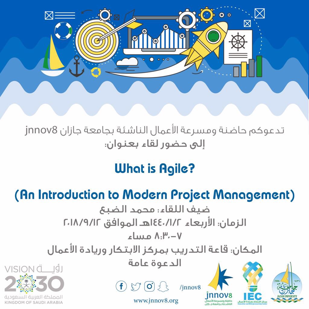 jnnov8's tweet photo. ماذا تعرف عن تاريخ تطور إدارة المشاريع؟ وما هي اللحظة التاريخية التي أدّت إلى ثورة البرمجيات في مطلع القرن الواحد والعشرين؟

(آچال، سكرم، كانبان) في هذا اللقاء، نتعرف على هذه المفاهيم الإدارية التي مكّنت شركات البرمجيات مثل واتس آپ وفيس بوك من تحقيق نموها الهائل خلال فترة قياسية. https://t.co/RCoPR1rM9X