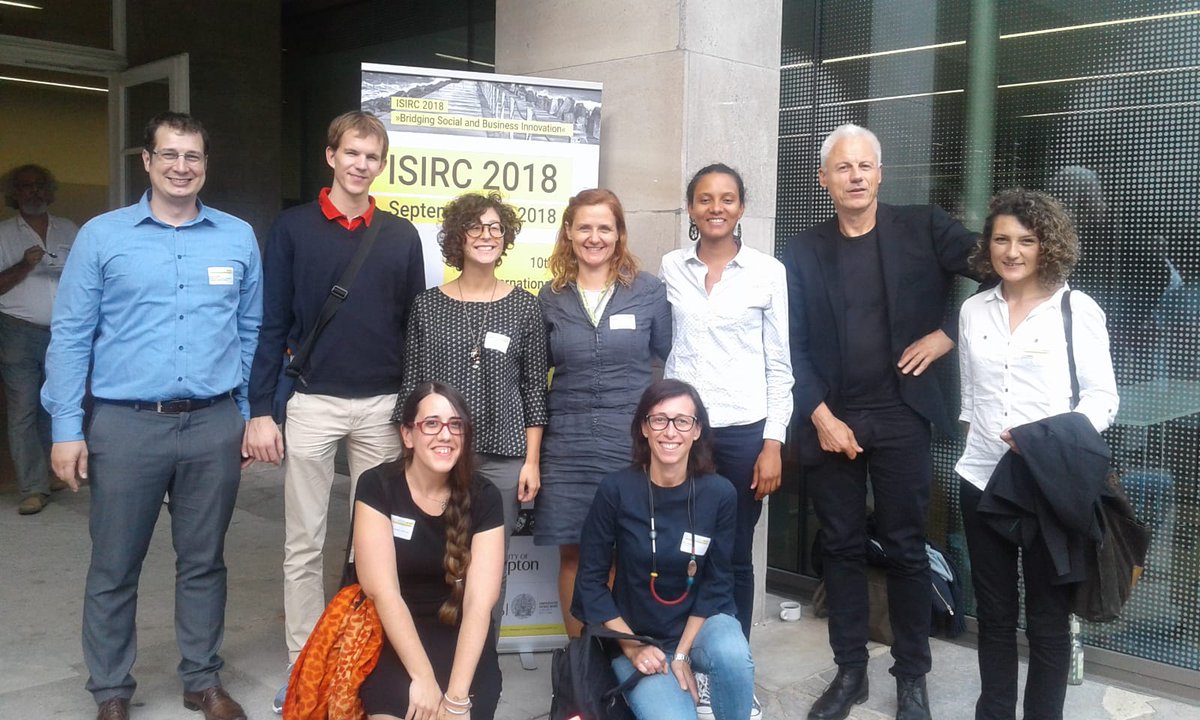 simra_eu's tweet photo. This week we were present at #ISIRC2018! Here the picture with #SIMRA's participants at the conference 😀
#socialinnovation #rural https://t.co/oJXCFzZkHV