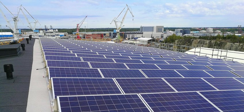 Naps_Solar's tweet photo. Merisäätiedotteista on hyötyä myös aurinkosähkön asentamisessa. Kylmäpihlajan tuulimittaukset hyödyksi Rauman telakan aurinkovoimalan asennuksessa. Kiitos @meteorologit 
#merisää #aurinkovoimala 

https://t.co/7jg4wUl0eT https://t.co/ABO7OwSCDS