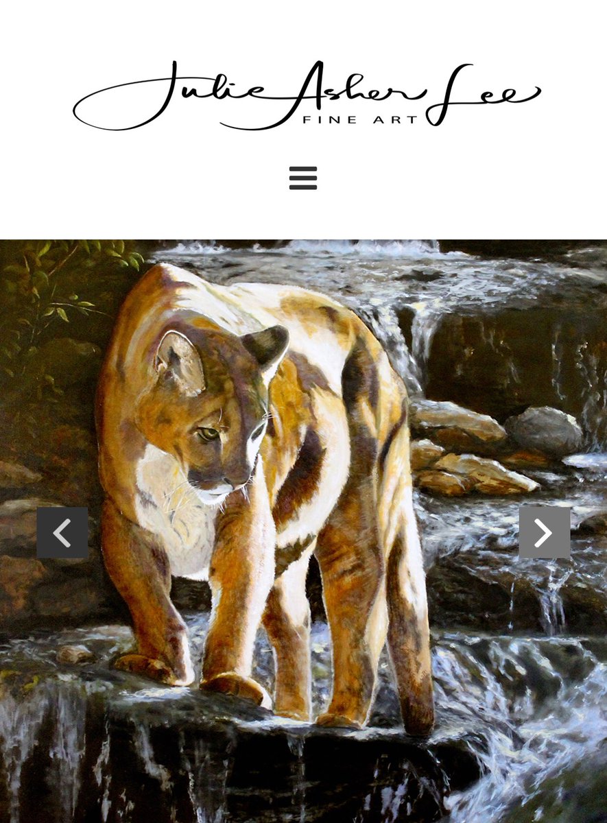 Please check out my updated website. If you are interested in any new work, shows or events... sign up for the quarterly newsletter! #wildlife #wildlifeart #art #oilpainting #julieasherlee #artist #sportingart #outdoorsports #nature

julieasherlee.com