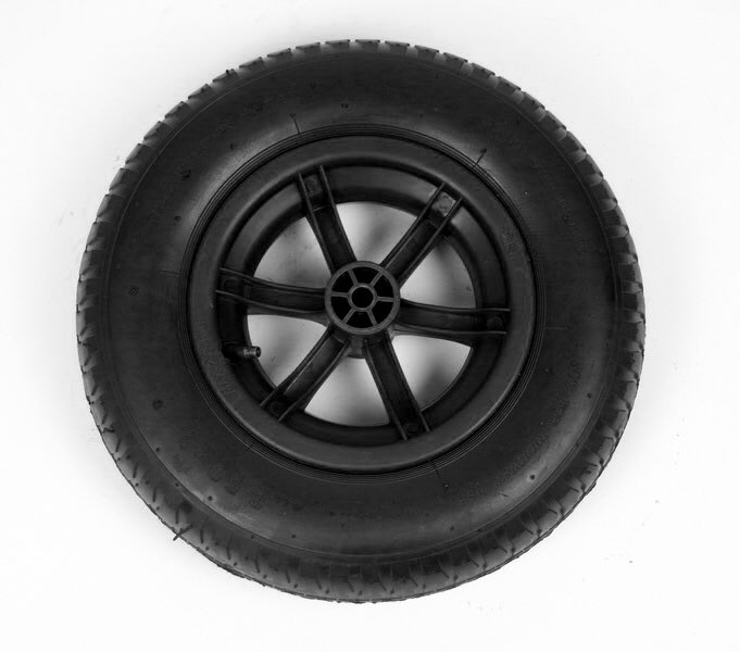 Our puncture free wheel is now back in stock.

This fits any of our wheelbarrows so can be easily substituted for any damaged pneumatic wheels