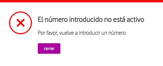 Quoniam's tweet image. @vodafone_es intento registrarme en Mi Vodafone y sale un error xro no indica cómo solucionarlo ¿qué hago? #ConsultaVodafone #uxbasics #CustomerExperience