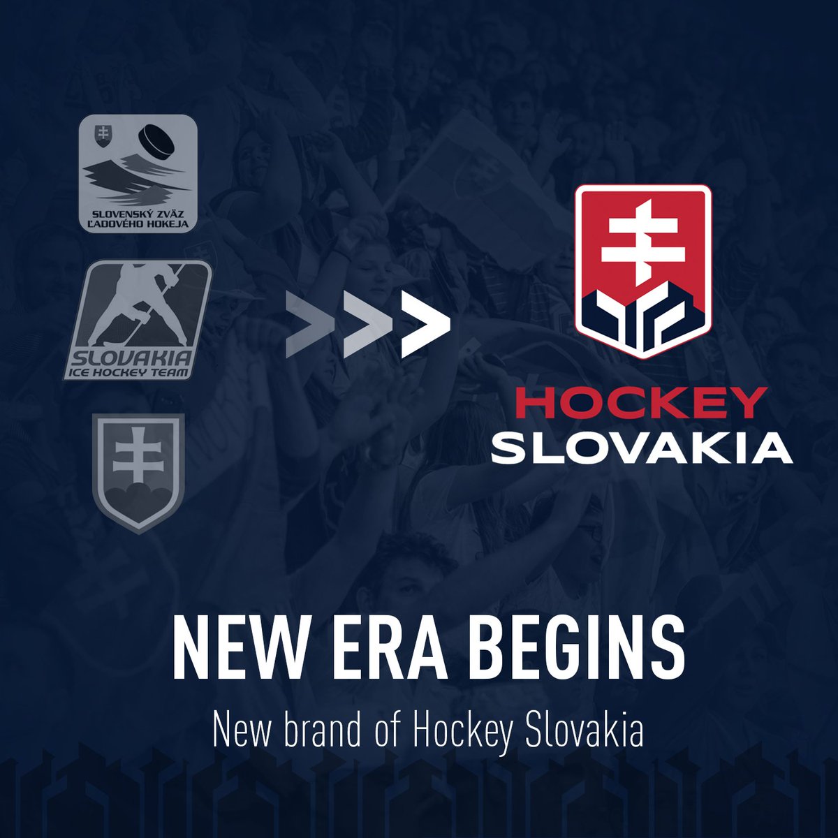 New era of Slovak Hockey has begun. #NewLogo #HockeySlovakia