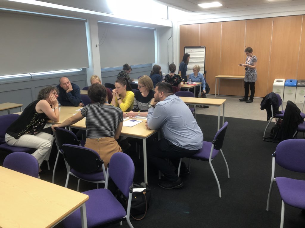 ResearchPMN_NW's tweet photo. Lots of great learning &amp; thoughtful discussion as always at a #RPMN event. Deep in concentration putting our #GDPR learning into practice during the #games section of the day! Thanks @rwelpton @emble64 , Yannis &amp; @LottiesLoaves https://t.co/3bqWn8c1ka