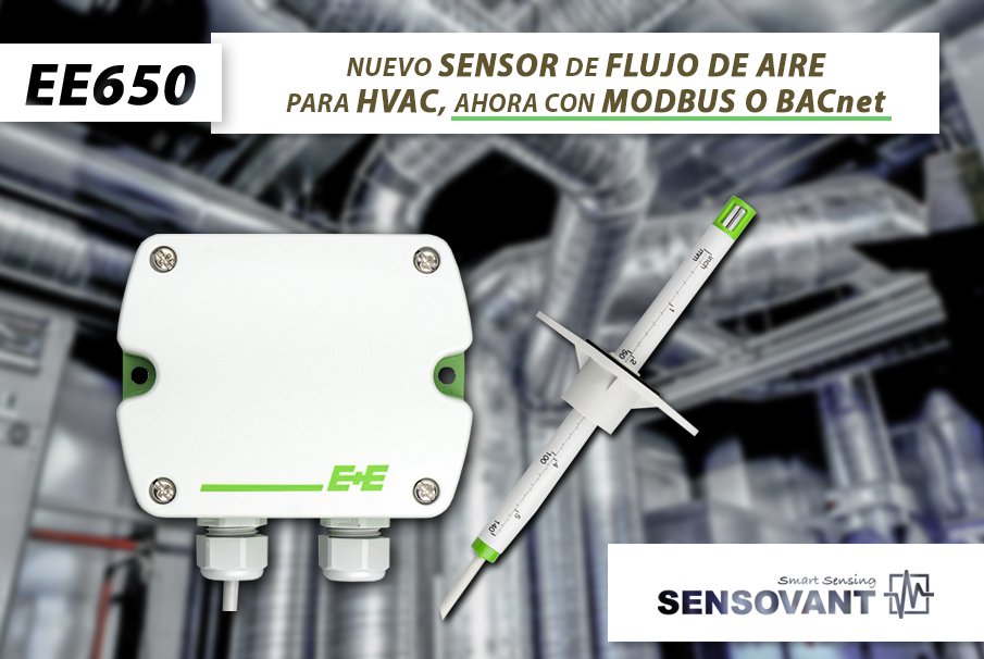 El transmisor de flujo de aire EE650 ofrece ahora la interfaz RS485 con protocolo Modbus RTU o BACnet MS / TP

Para más información:
goo.gl/neQaNn