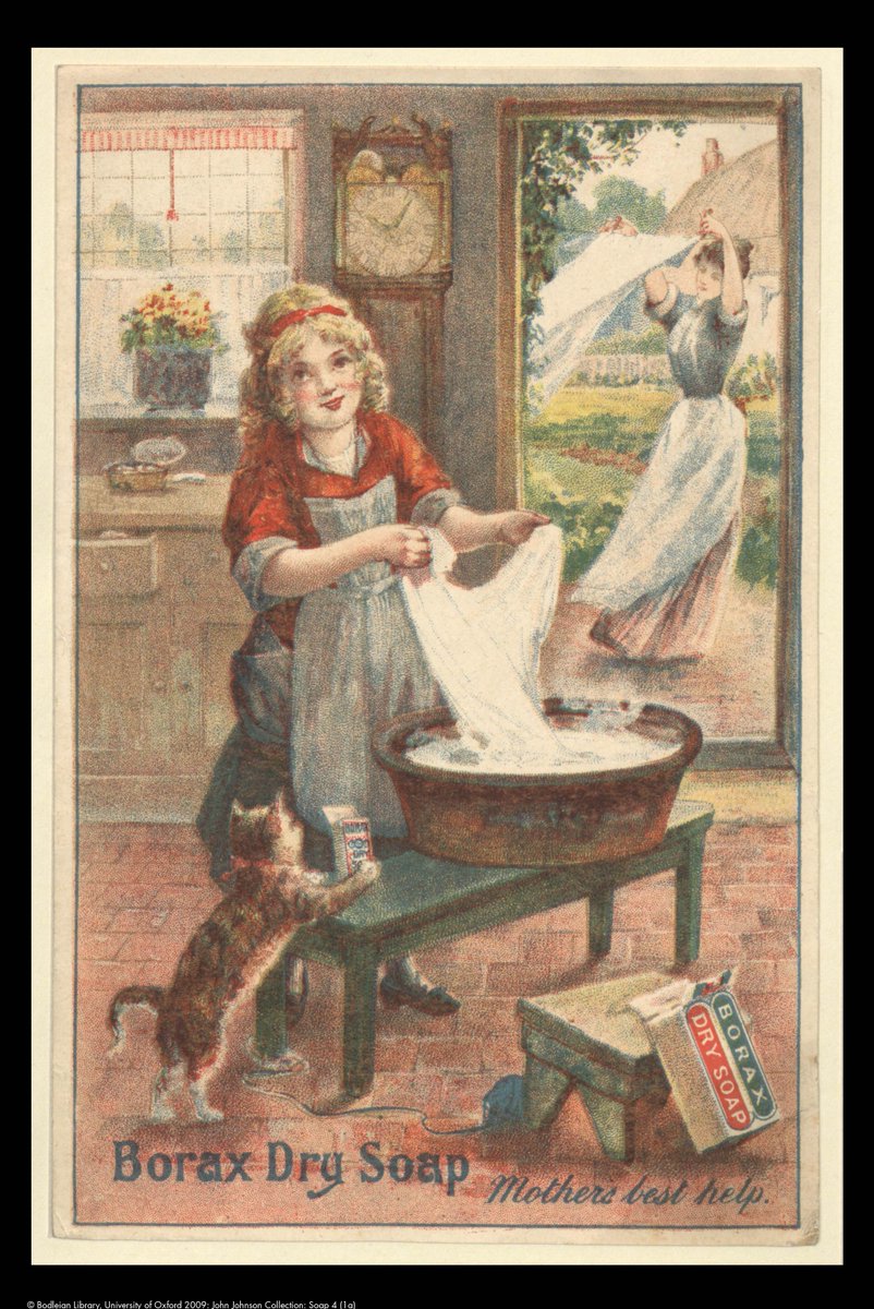 WSCCLibraries's tweet image. Monday is wash day? How things have changed! The John Johnson collection is an archive of printed ephemera offering unique insights into the changing nature of everyday life in Britain in the last 300 years 
arena.westsussex.gov.uk/web/arena/einf…
#LibrariesForLearning @ProQuest
@bodleianlibs