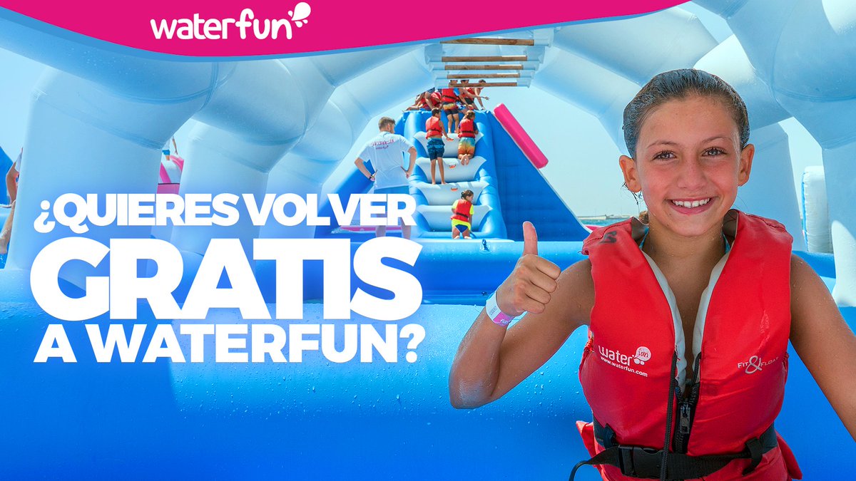 WaterfunES's tweet photo. ¡Aún estás a tiempo de participar en nuestro #sorteo!

¿Te gustaría volver #GRATIS a #Waterfun? 

¡Entra en https://t.co/LpmveZf35k y consigue la tuya!

#playa #amigos #diversion #vacaciones #jueves #FelizJueves #Thursday #friends #fun #beach #summer https://t.co/ZJi1tW7yk3